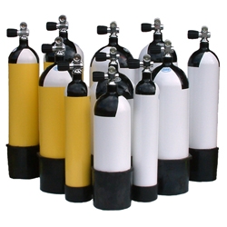 Diving air cylinders